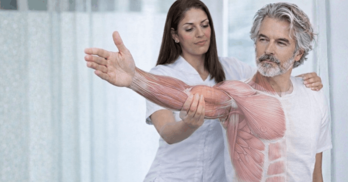 Muscle Testing in Neuromuscular Therapy with Anatomy Overlay