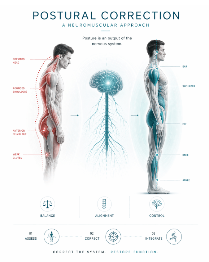 Postural Correction – Neuromuscular Alignment and Muscle Balance